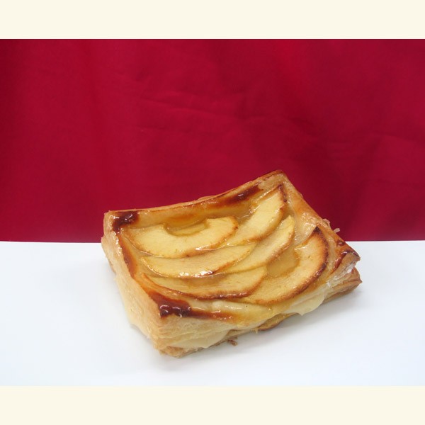 Pastel de manzana y crema