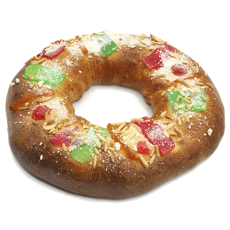 Roscón de reyes sin relleno 