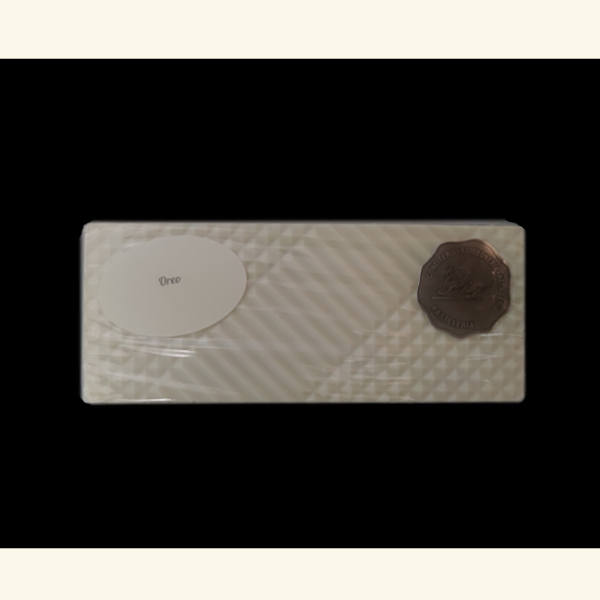 BARRA DE TURRON DE OREO Y CHOCOLATE BLANCO